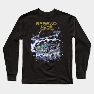 spread love to everyone Long Sleeve T-Shirt